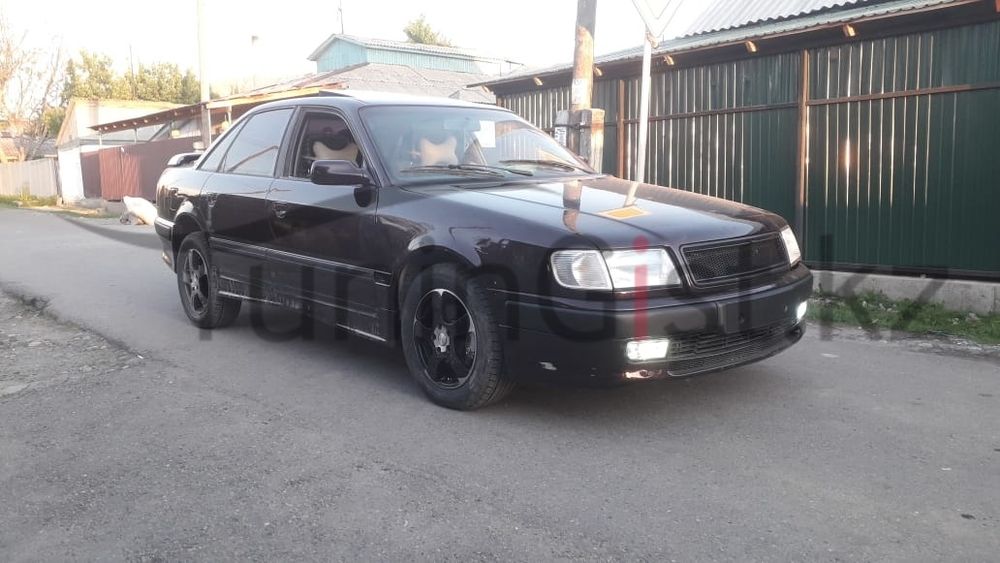 Ауди с4 Zender обвес накладки на бампера и пороги Audi 100 А6