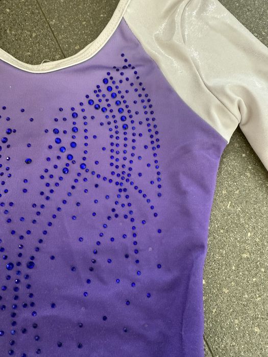 Трико за спортна и художествена гимнастика за дете