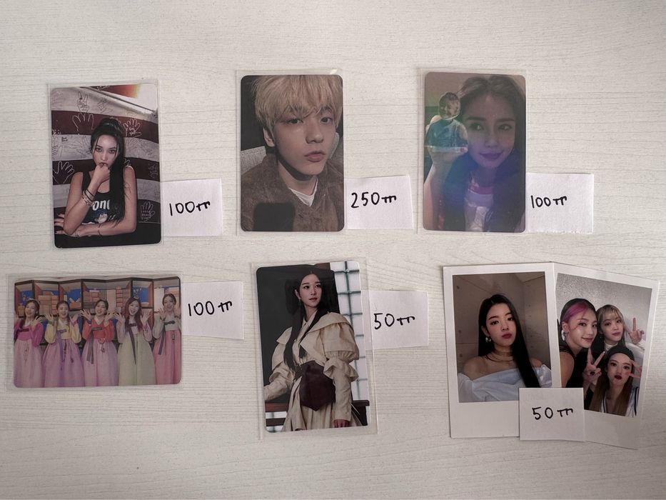 Карточки кпоп Kpop cards