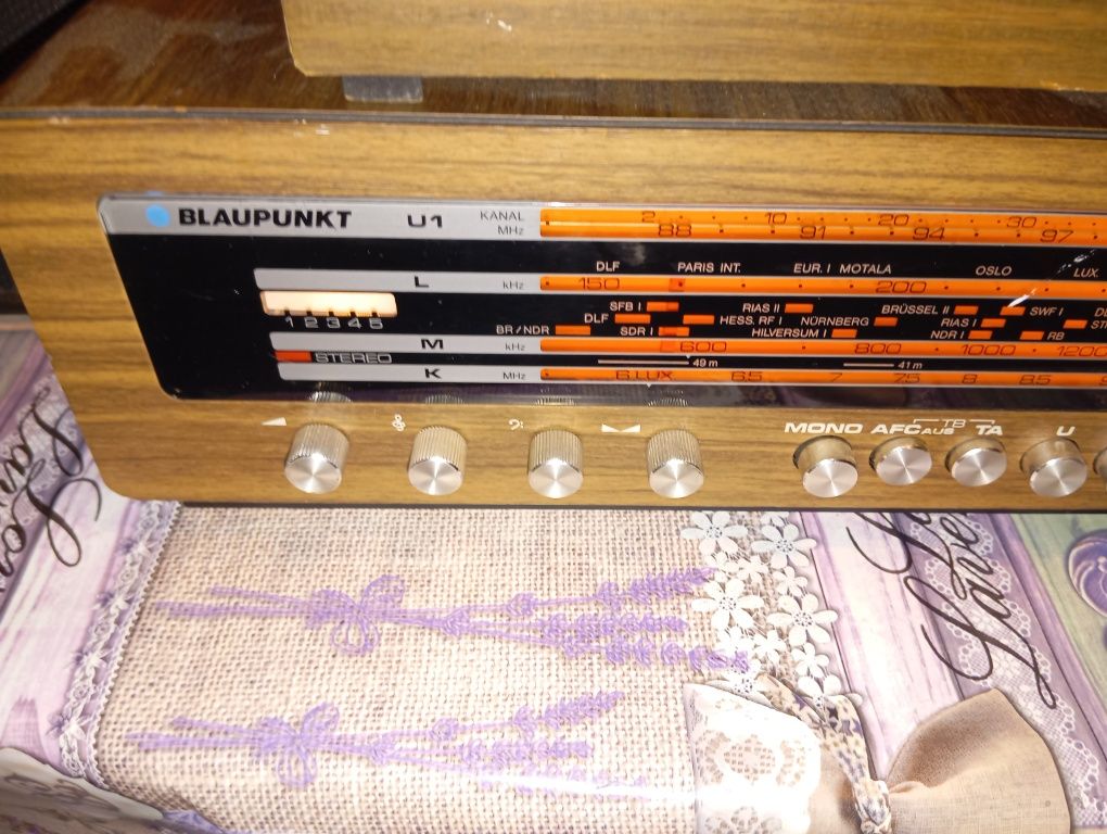 Комплект грамофон Dual 1010 ,Ресивър Blaupunkt и тонколони