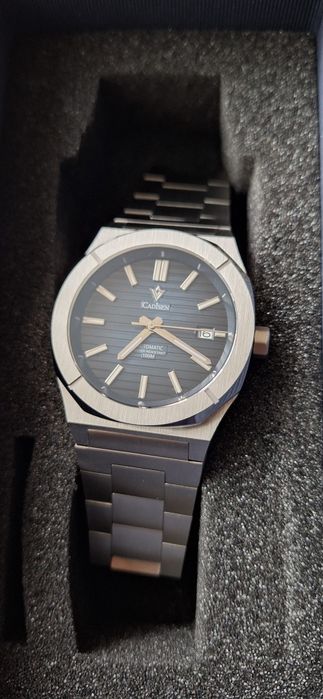 Nou! Ceas automatic, cu Seiko NH35A.