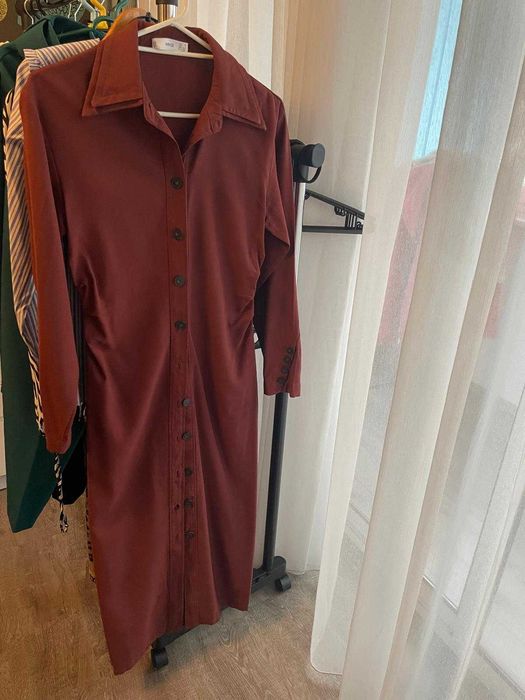 Rochie midi mango XS