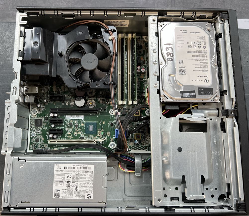 HP EliteDesk 800 G2 SFF i5-6500 8GB DDR4 120GB SSD +500GB HDD