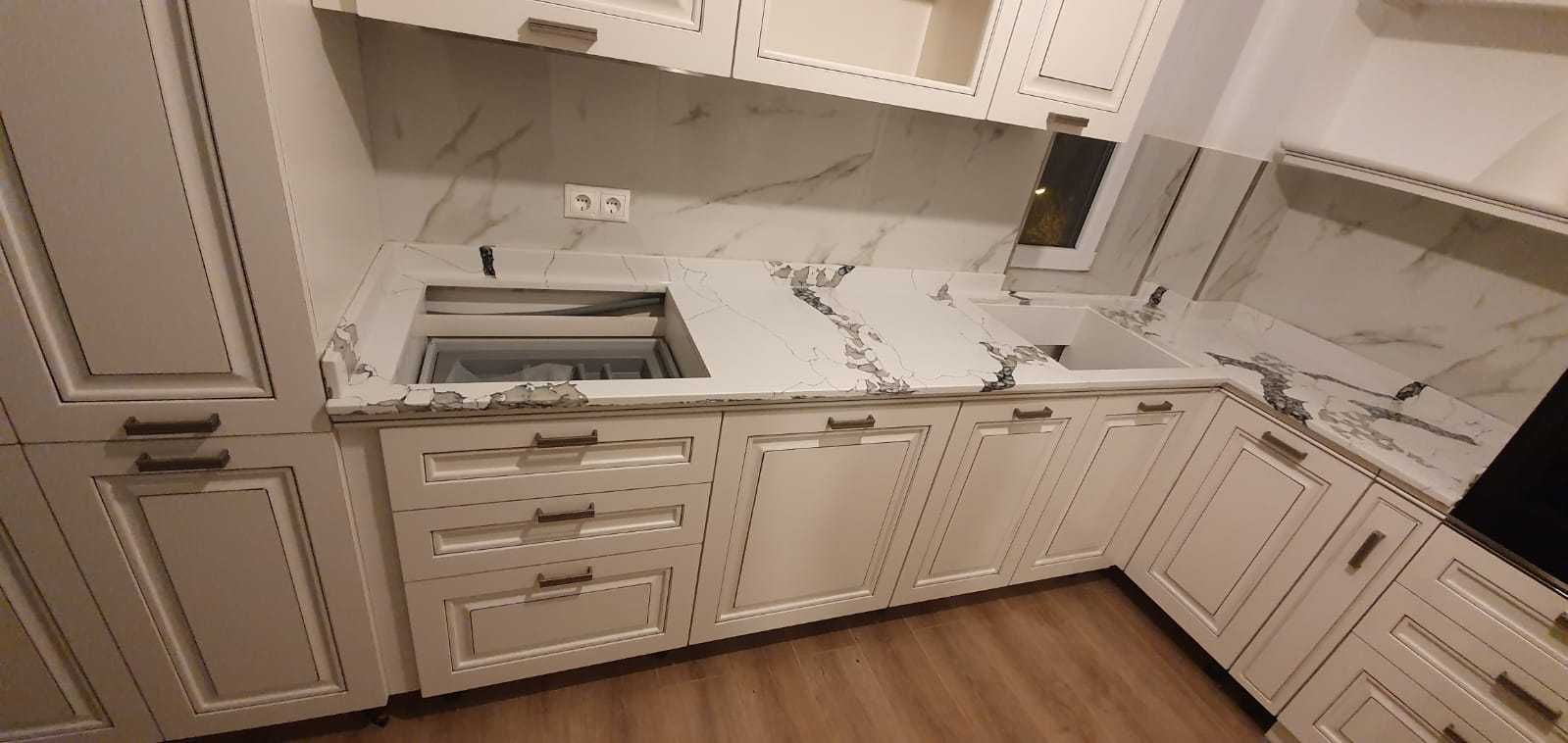 Blat Bucătărie din Granit/Marmură/Quartz/Cermica de la 150 lei/mp
