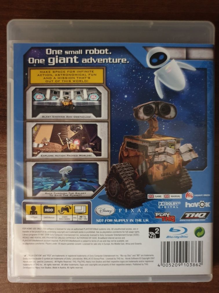 Disney Pixar WALL-E PS3/Playstation 3