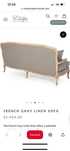 Canapea vintage Franta