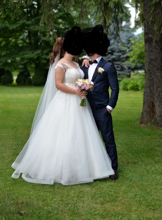 Rochie mireasa cu sclipici