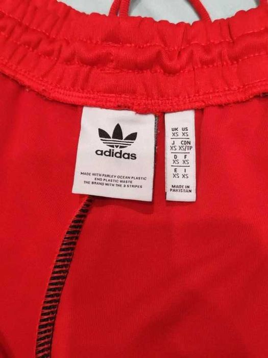 Pantaloni Rosii Adidas XS