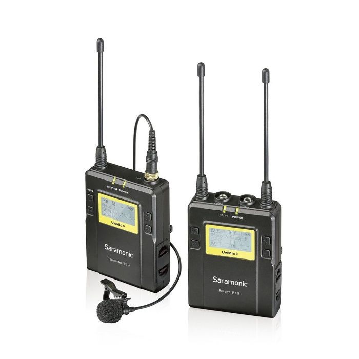 Lavaliera Saramonic UWMIC9 (RX9+ TX9) 96-Channel Digital UHF Wireless