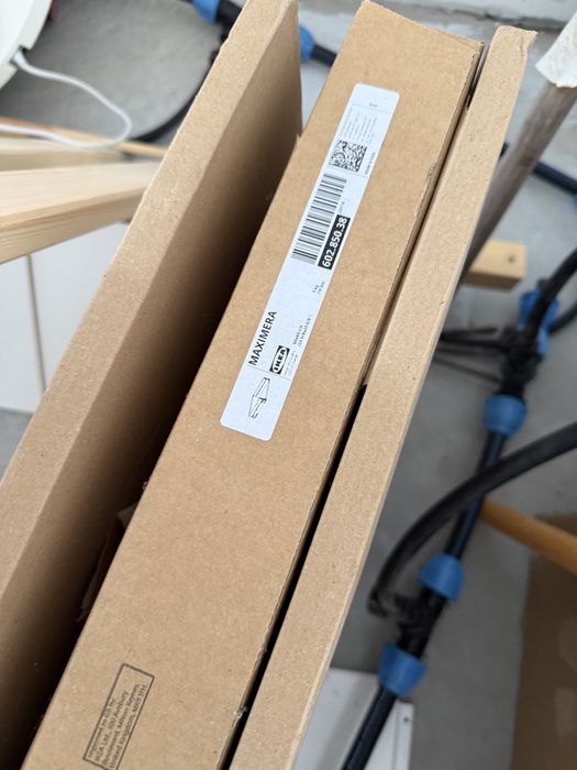 Кухня Чекмеджета Ikea METOD 8 бр. VOXTORP Бялата матова повърхност