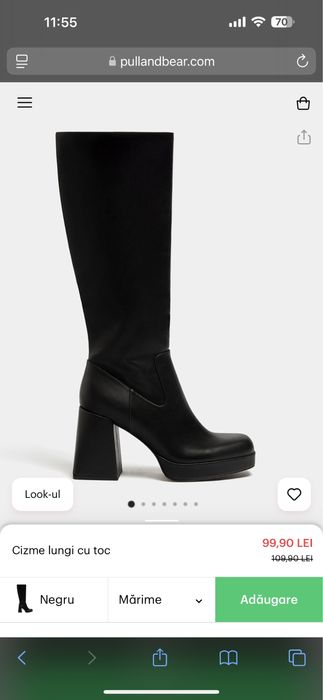 Cizme pull and bear