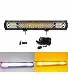 Led Bar 288 W , Faza alb, galben, girofar, 12/24 V Blitz