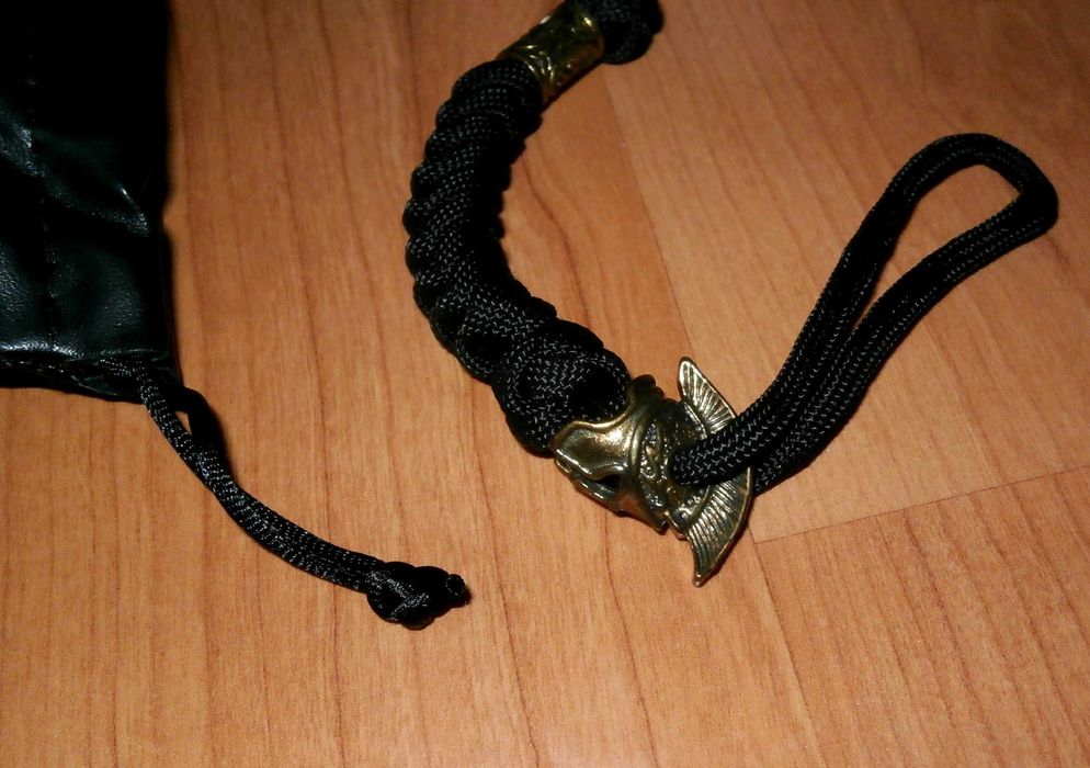 Lanyard paracord Kokoshell Spartan Helmet pentru cutit multitool chei