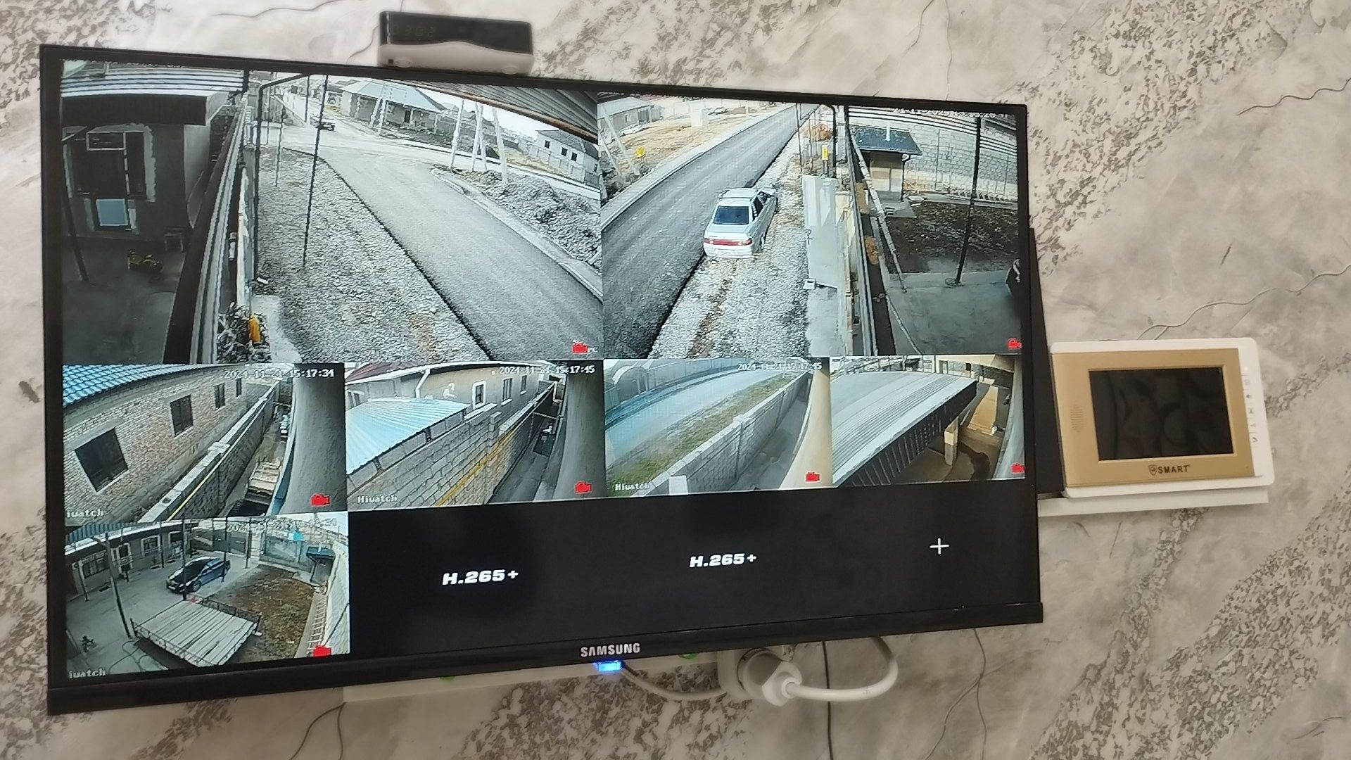 Видеонаблюдения, установка камер,  установка домофона