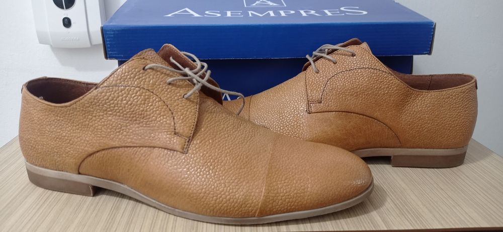 Pantofi piele naturala