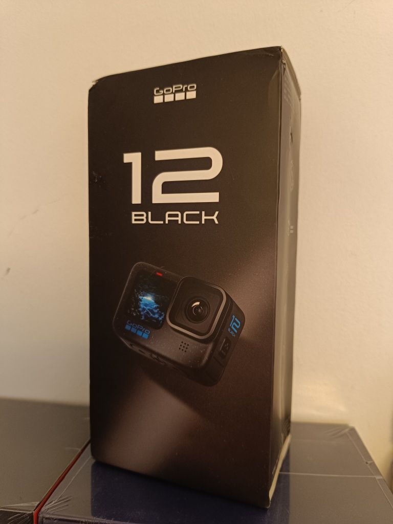 Action camera GoPro Hero 12 Black nou, sigilat, garanție