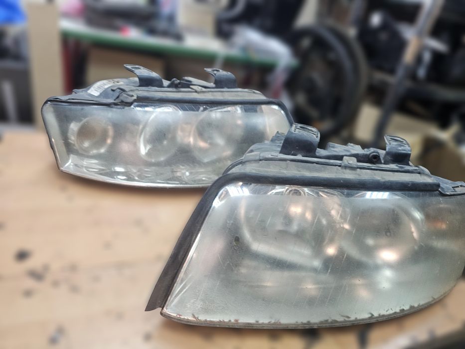 Рециклиране на Фарове Audi A4 B6 remont reciklirane far farove ауди
