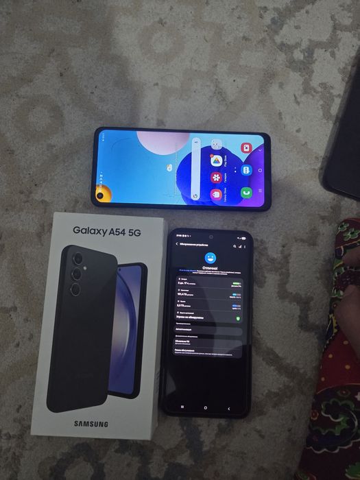 Samsung galaxy a54 5g 256g  и Samsung galaxy s21