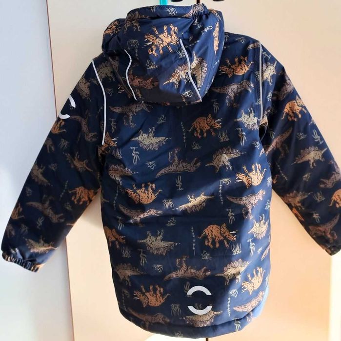 Ново зимно яке с динозаври за момче 110-116см