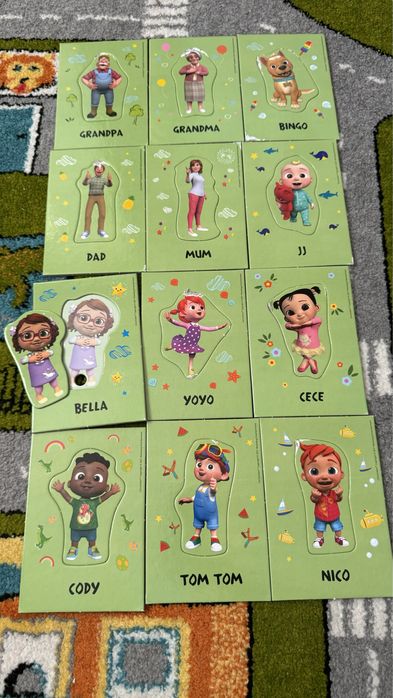 Cartonașe CoComelon