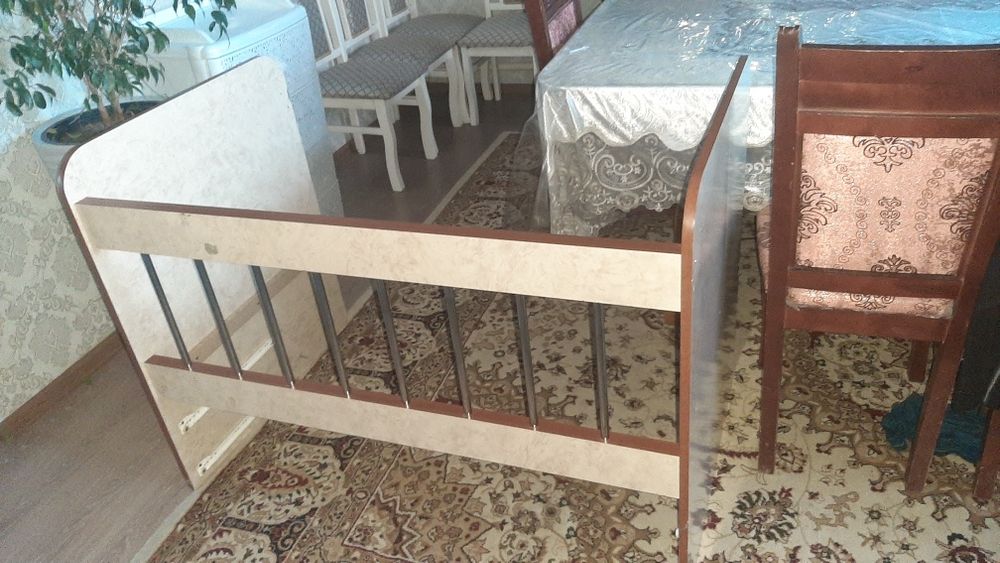 Детская манежка кроватка