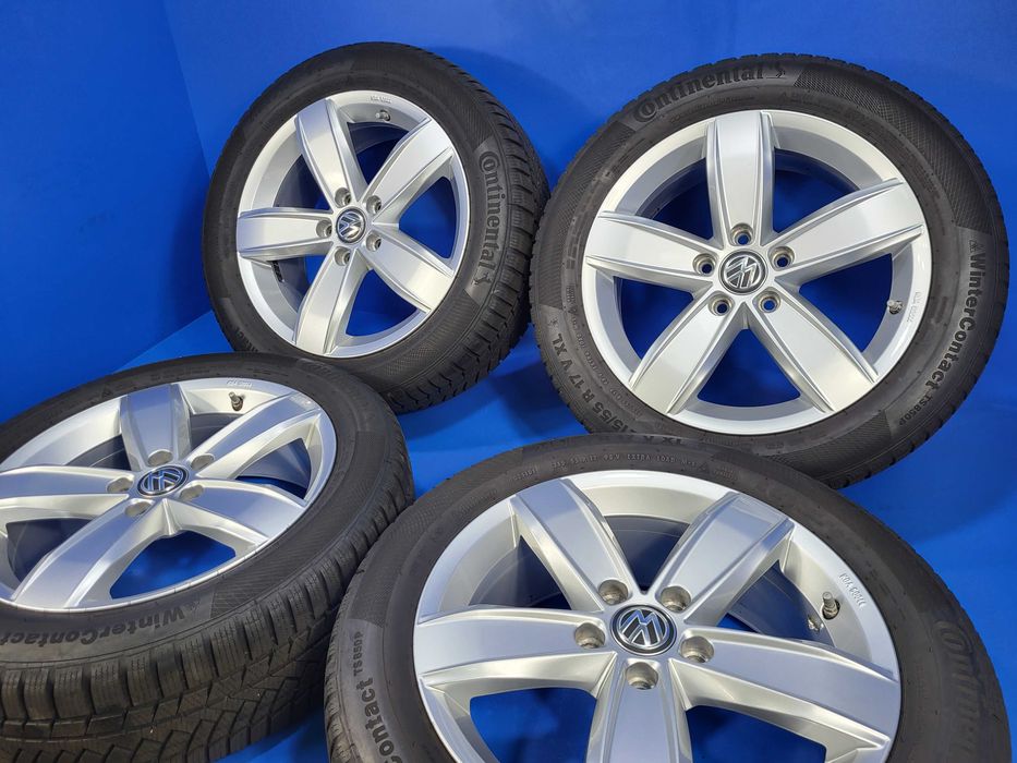 Vand jante/roti complete 5x112 R17 pt Vw Passat B7-B8 Facelift - iarna