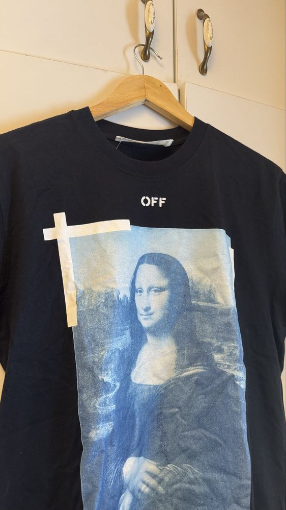Tricou off white mona lisa