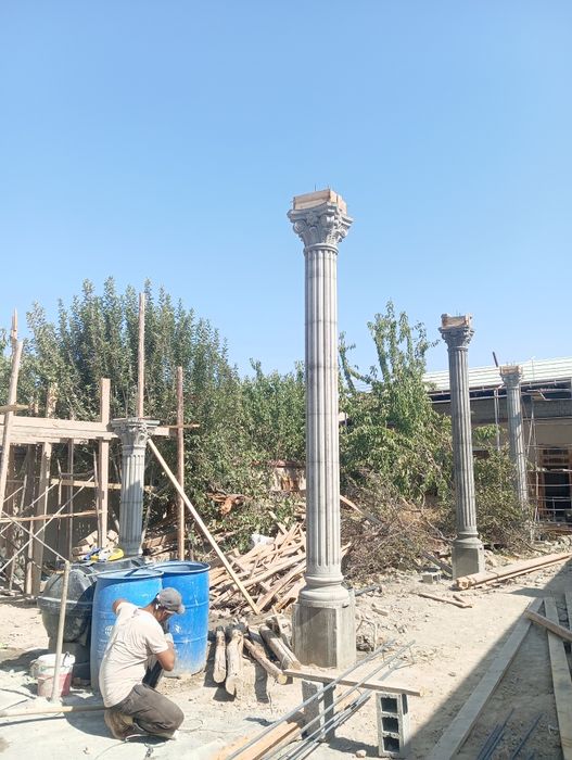 Rim ustunlari quyish xizmati