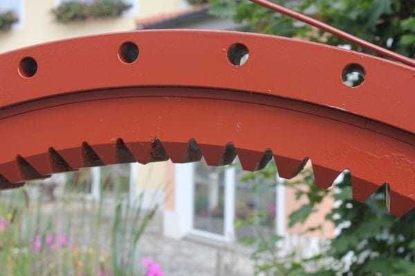 Coroana de rotire excavator O&K RH 9 second hand