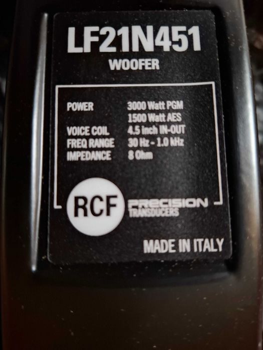 Basi dubli Copie RCF