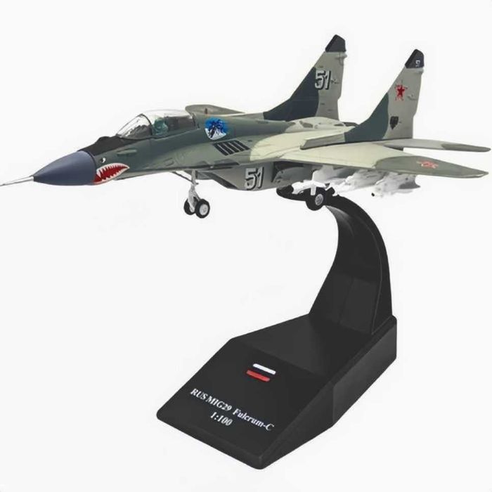 Macheta avion metalica MIG-29 Fulcrum C scara 1:100