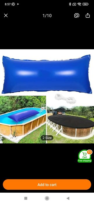 Perna de iarna pentru acoperit piscina