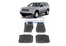Гумени стелки зa Jeep Grand Cherokee 2005-2010 г., Rezaw Plast