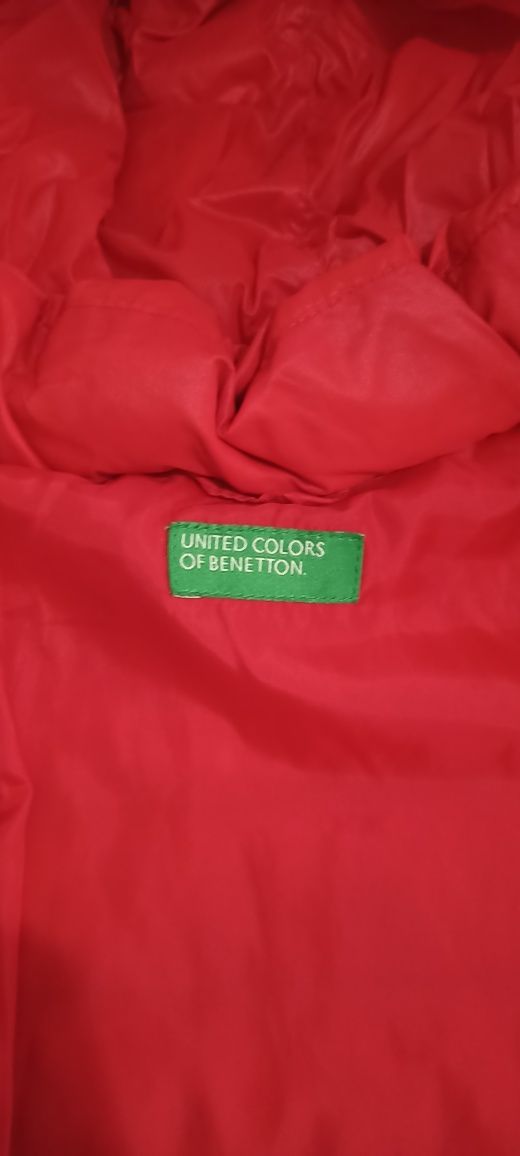 Яке за момиче с гъши пух United colors of benetton