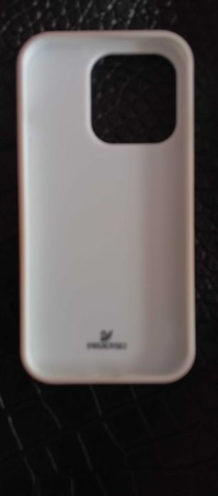 Оригинален гръб Swarovski iPhone 15 Pro Max – бял