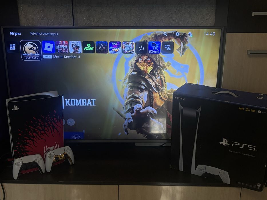 PlayStation 5 + 100 игр| 2 джойстика | PS5 | Плэйстейшн 5| Пс 5