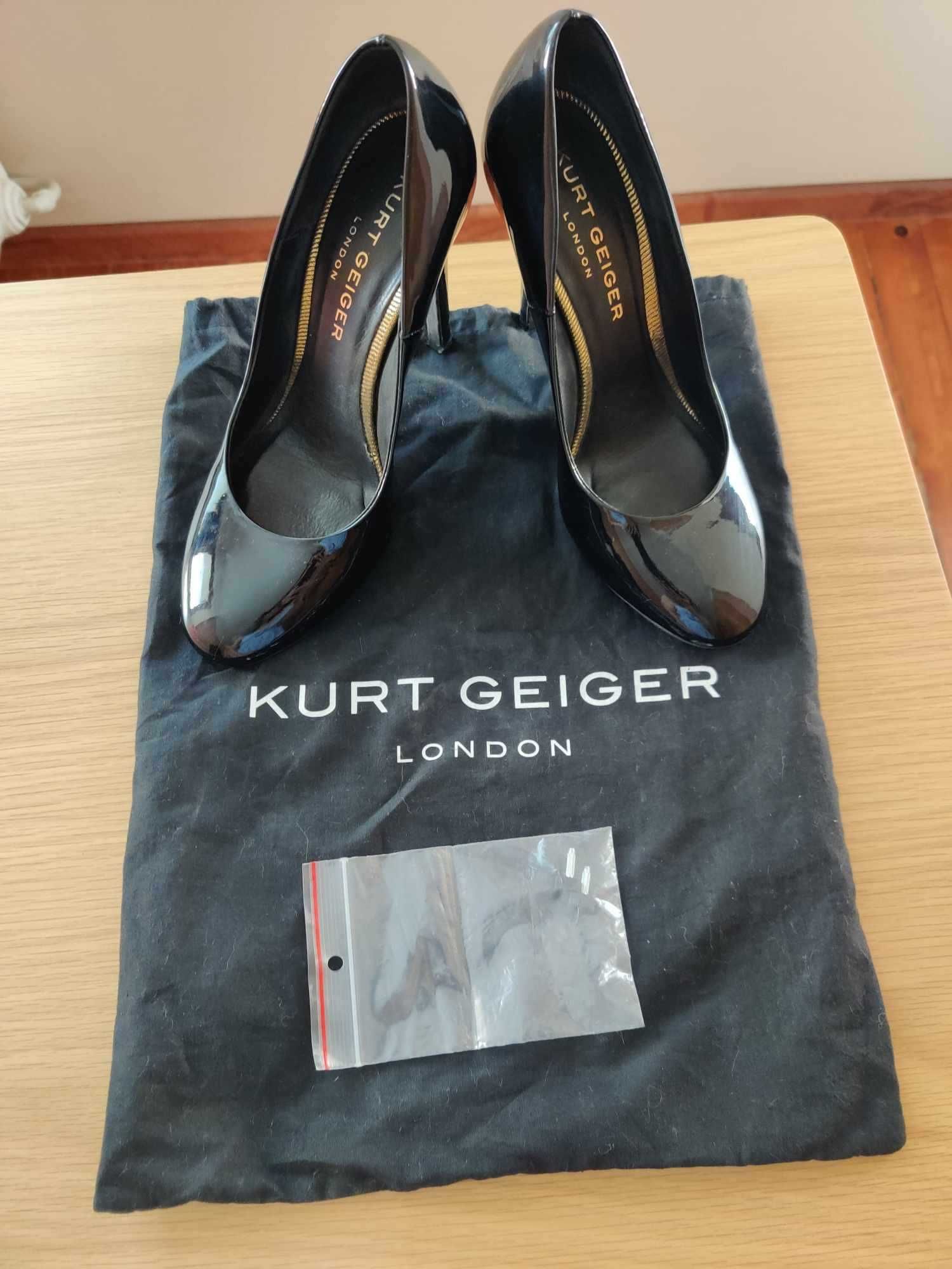 Лачени обувки на ток Kurt Geiger