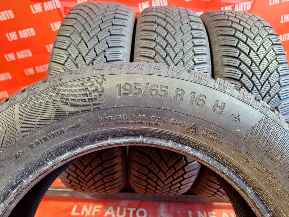 Anvelope de IARNA - 195/65/16 - Continental - CA NOI - DOT 2019 !