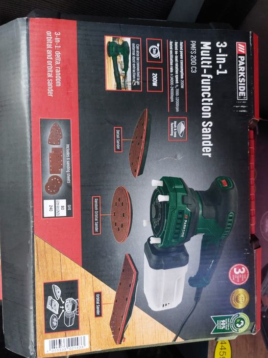 Slefuitor 3in1 parkside nou 1 buc