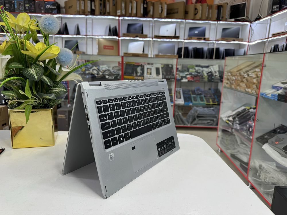 acer spin i5-10 8/256 ssdlik x360 sensor planshetni rejimlari ideal