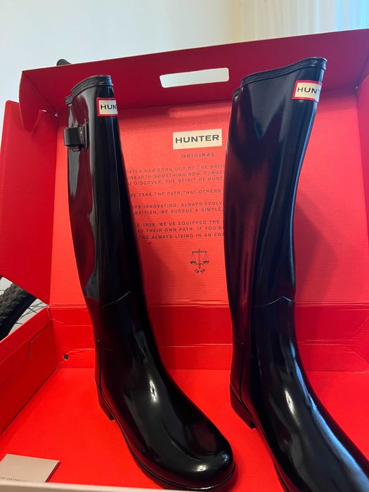 Cizme Hunter originale marimea 39 plus ciorapi cadou