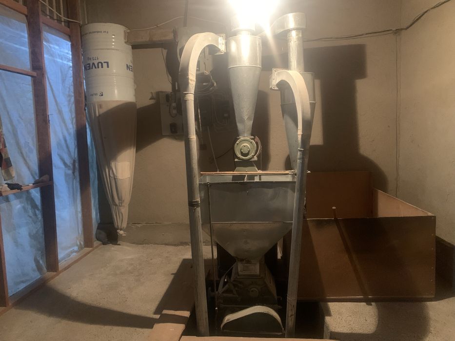 Un Tegirmon val35+ shnek+bugdoy tozalagich komplekt