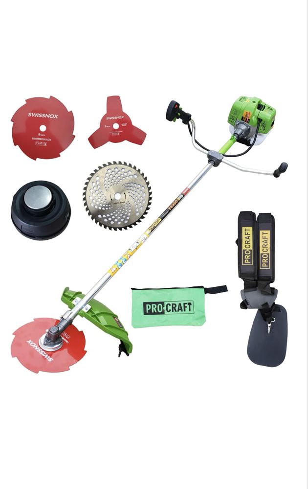 Motocoasa Benzina Procraft T4350 5.8cp 9000rpm 52 cm