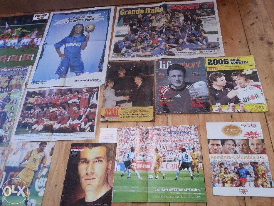 Reviste sport,Postere,Hagi,Zidane,Ronaldinho,K.Bryant etc