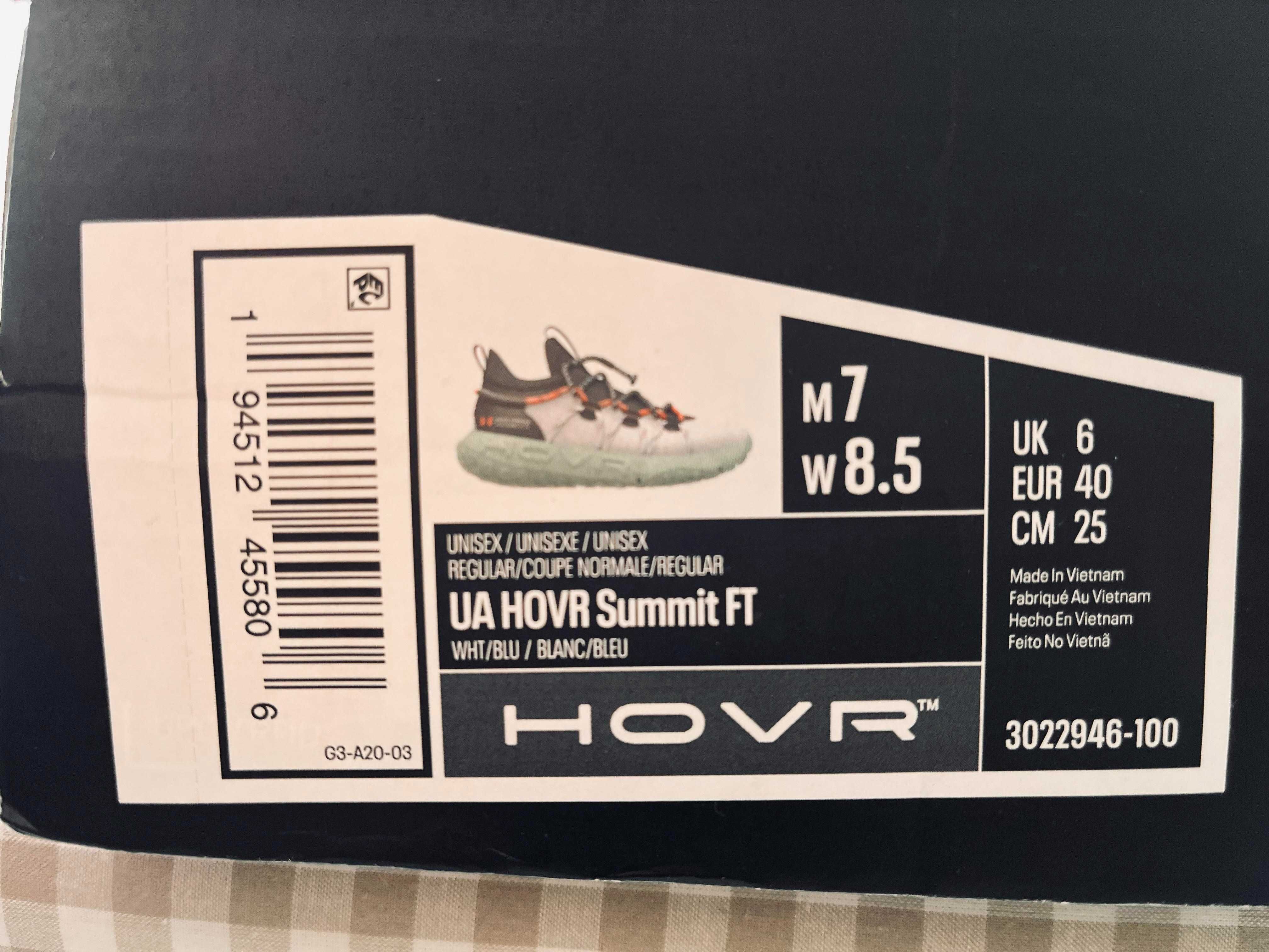 HOVR Under Armour  - маратонки 39 номер