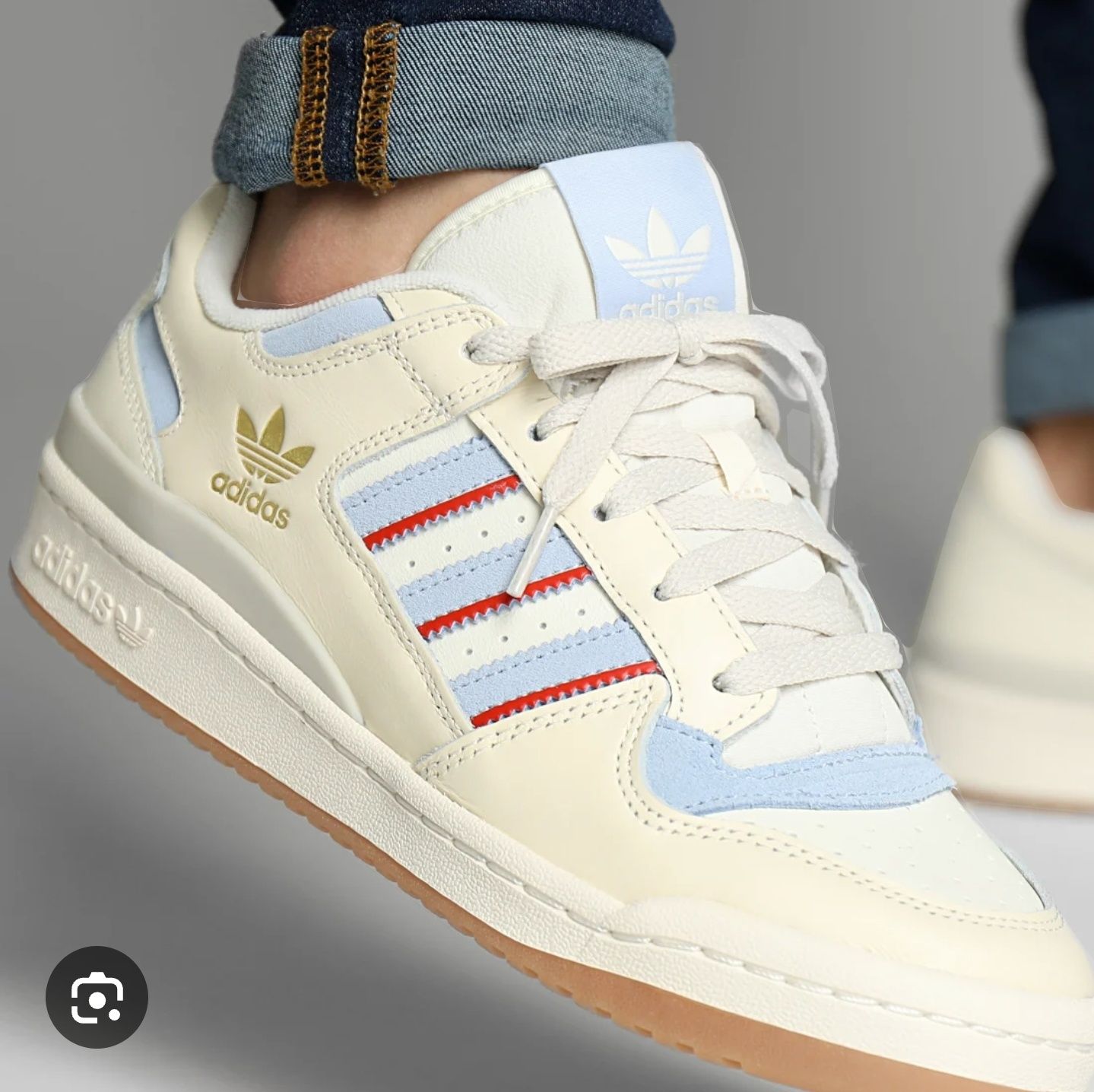 Adidas forum low 40 si 41 1/3 originali noi