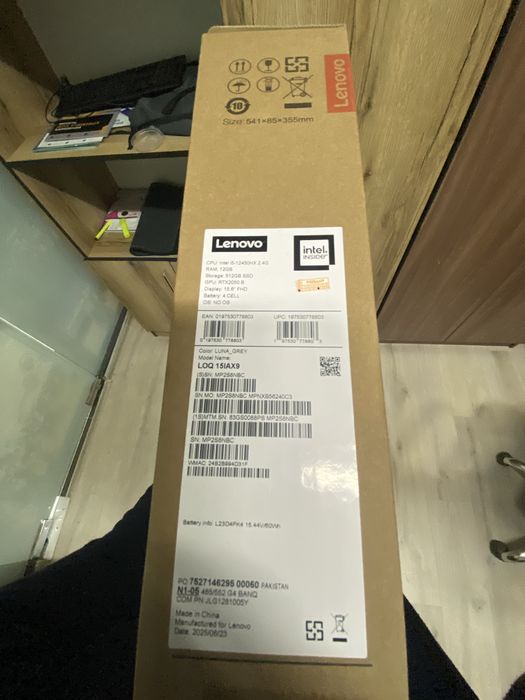 LOQ 15IAX9 yangi notbook Lenovo