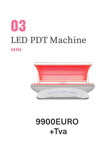 Solare LED PDT de ultimă generație – noi, pentru saloane