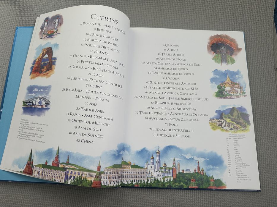 Atlasul ilustrat al lumii pentru copii