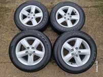 Jante 5x114.3 Nissan Qashqai anvelope toate sezoanele 215 65 16